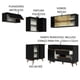 thumbnail image 4 of Madesa Gabinete de Cocina Integral Completa de Esquinero 332 cm Reims Negro 03, 4 of 8