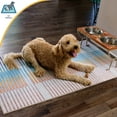thumbnail image 5 of My Magic Carpet Machine Washable Moroccan Trellis Grey 5x7 Area Rug - Non-Slip Indoor Rugs for Living Room, Bedroom, 5 of 7