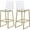 Gold, variant on Meridian Furniture Lumen Modern Contemporary Acrylic Counter Stool, Gold