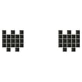 thumbnail image 4 of Toystoory 10 Pieces Mosaic Wall Sticker Household Bathroom Tile Ornament Scene Kitchen Self-adhesive Decorations Tiles Sticker 3D Layout Negro 10*10*20 piezas 2Conjunto, 4 of 6