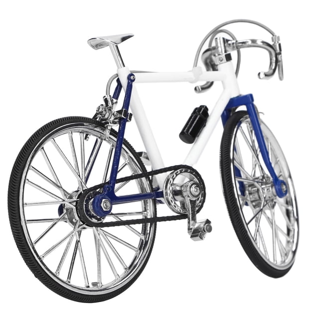 1:10 Bike Model, Mini Bike Model Ornament Vivid Details Compact Structure Detachable for Gifts