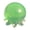 Green, variant on dutauuu 1 Pc Realistic Blue Octopus Silhouette Sensory Squeeze Figurine for Adult Stress Relief, Soft Translucent Aquatic Desk Accessory, Professional Event Favor, Quiet Tool, 1.57"