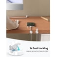 thumbnail image 2 of Organizador de cables Lamicall Spring Cords Holder, paquete de 12, 2 of 7