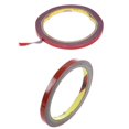 thumbnail image 3 of 2 Pcs Rouleau de Ruban Adhésif Permanent Double Face Rouge pour Voiture Véhicule - 6MMx3M & 8MMx3M, 3 of 8