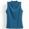 thumbnail image 1 of Timegard Tank Tops Men Plus Size V Neck Button Sleeveless Solid Color Comfy Casual Loose Workout Tee, 1 of 5