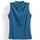 thumbnail image 1 of Top sin Mangas Sobredimensionado de los Hombres, Color Sólido Deportes Cuello Redondo Tanque para Caminatas Y Uso Diario, Cómoda Camiseta de Músculo Atlético, 1 of 5