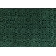thumbnail image 1 of Ahgly Company Machine Washable Indoor Rectangle Abstract Turquoise Blue Modern Area Rugs, 5' x 8', 1 of 4