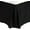 Black, variant on 1500 Series Wrinkle Resistant SOLID Bed Skirt - Pleated Tailored 14" Drop, California King, Black