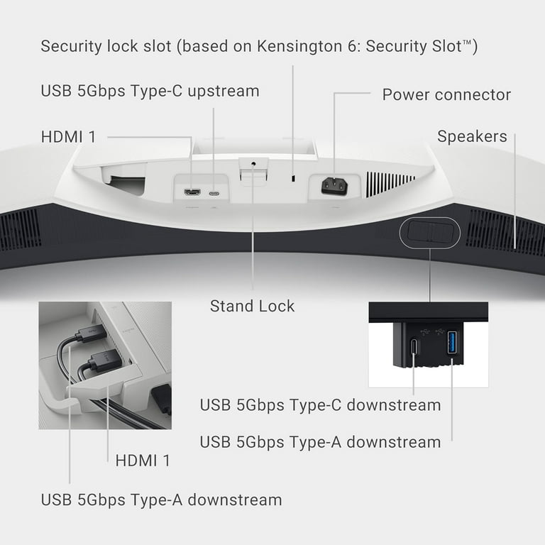 Dell 34 Plus USB-Cモニター - S3425DW Dell 34 Plus USB-C Curved Monitor - S3425DW - 34-inch (3440