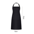 thumbnail image 5 of Joernso Comfortable Kitchen Apron with Adjustable Buckle Polyester Cotton Easy to Clean Cooking Apron for Baking, 5 of 8