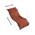 thumbnail image 3 of Thickened Flannel Recliner Pad For Chair Connecteds Seat And Backrest Cushion Warm Soft Cover For Home Office Nap, 3 of 6
