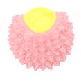 thumbnail image 3 of Pelota de juguete para perros con forma de Durian, TPR, interactiva, multifuncional, Reduce la ansiedad, sonido, pelota de dentición para perros Durian, color rosa, 3 of 5