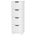 thumbnail image 2 of Spaco Free-Standing Side Storage Organizer with 4 Drawers-White, Bathroom Storage Cabinet for Entryway Storage, Home Office Furniture, 2 of 8