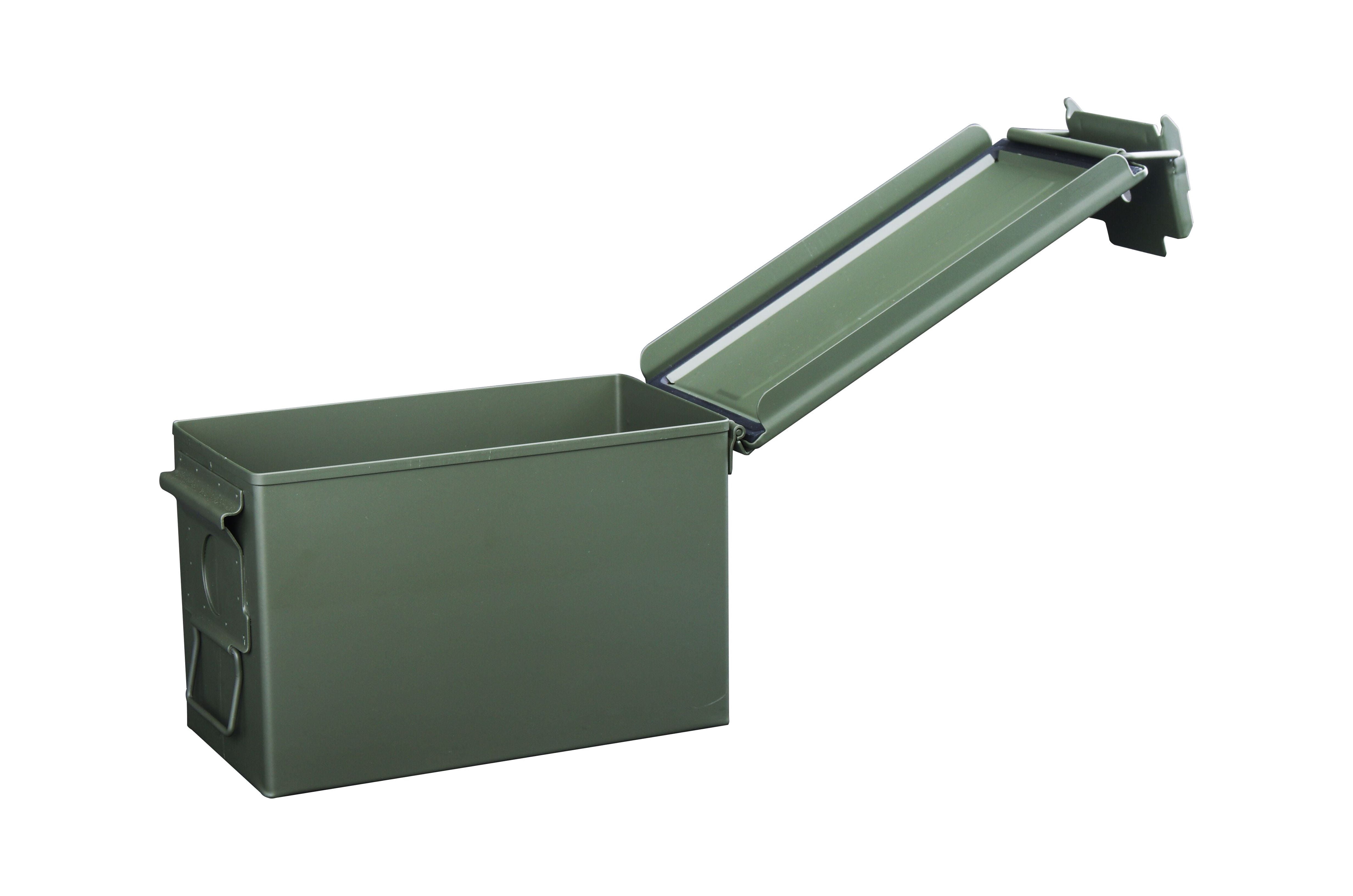 Fortress 50 Caliber Steel Ammo Can, Army Green Model 50AM