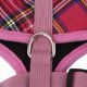 thumbnail image 4 of Pet Dog Puppy Plaid Mesh Arnés ajustable Ropa Talla S Rosa Zulema Arnés del perro, 4 of 8