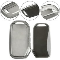 for Kia forte Soul K3 K5 K8 Sorento Seltos Black Transparent Key Fob Case Cover