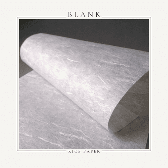 Rice Paper, Blank Rice Paper, Mulberry Paper, Printable Rice Paper, Plain Rice Paper, A4 Rice