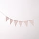 thumbnail image 4 of Arpillera De Arpillera De Encaje Floral Banderín Bunting Banner Party Decor Gloria Bandera de arpillera de encaje, 4 of 9