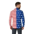 thumbnail image 3 of Suitmeister USA Flag Men's Shirt, 3 of 6
