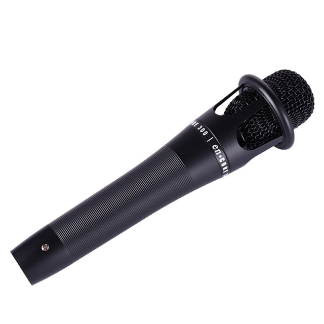 Visland Microphone à Condensateur Filaire E300 pour Diffusion Audio Enregistrement Sonore