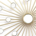 thumbnail image 3 of Home Roots 321179 Sparkle Mirror Burst Wall Decor, Gold, 3 of 4