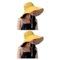 thumbnail image 2 of Sonducket Senderismo Camping mujeres pescador sombrero ajustable ala ancha gorra damas estilo casual cubo sombreros decoración sombreros Type3 NO3, 2 of 6