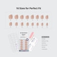 thumbnail image 5 of BTArtbox Press On Nails - Classic White, Short Square, Lamp-Curable, 4-Week Wear, Easy-to-Apply, 32 Count All-in-One Kit, 5 of 8