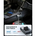 thumbnail image 5 of JOYROOM 3 Socket Car Cigarette Lighter Adapter, 154W PD & QC 3.0 Fast USB Car Charger, 12V/24V DC Outlet Cigarette Lighter Splitter with Individual Switches for All Car Devices, 5 of 10