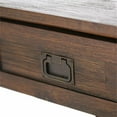 thumbnail image 5 of Home Square 2 Piece Wood End Table Set in Distressed Charcoal Brown, 5 of 9