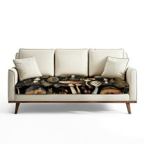 ZUXONGSY Mushroom Couch Cushion Covers Sofa Cushion Protector Cover Dust Cover-L Outdoor Patio Couch Cushion Protector Cover Separate Sofa Seat Cushion Cover for Home Restaurant Hotel