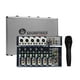 thumbnail image 1 of Mezcladora SOUNDTRACK MX702USB Pasiva 7 Canales RCA USB Fuente Phantom Power, 1 of 3