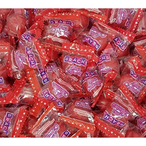 Brach's Abra CaBubble Bubble Gum Filled Candy Balls, Cherry Flavored