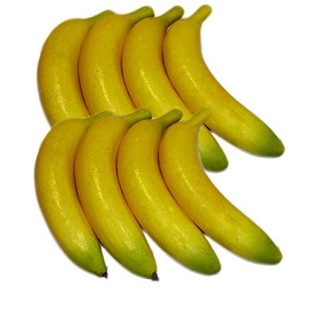 Thru Valve - Artificial Bananas for Decoration - Set of 8