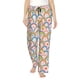 thumbnail image 1 of Balery Rainbow Flowers Pantalones de pijama para mujer, pijamas ultraligeros, pantalones de estar por casa-Small, 1 of 6