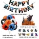 thumbnail image 4 of Juego de decoración temática de cumpleaños de Godzillas, pancarta de fiesta temática de Godzilla, globo de tirar, inserto de pastel, regalo de cumpleaños, 4 of 4