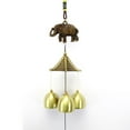 thumbnail image 7 of Yesbay Vintage Elephant Metal Wind Chimes Antirust Bell Hanging Window Balcony Decor,Wind Chimes, 7 of 7