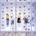 thumbnail image 3 of VONKY Colorful Butterfly 3D Paper Flower Hanging Decoration, 3 of 9