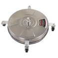 thumbnail image 1 of Pressure Washer Attachment, Pressure Washer Surface Cleaner 18in Fast Rotation 1/4in Quick Connect  for Patios, 1 of 7