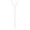 Silver, variant on Women's Polished Chevron Bar Drop Steel Necklace