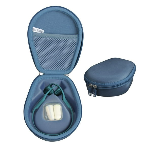Funda rígida Hermitshell para auriculares inalámbricos AfterShokz, color azul