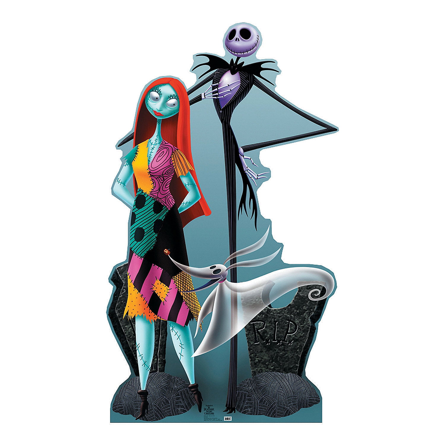Jack & Sally Standup Party Supplies 1 Piece