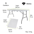 thumbnail image 3 of MESA PORTAFOLIO 2.4M GARDECOR Moderno, 3 of 7
