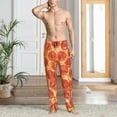 thumbnail image 5 of Pepperoni Pizza Men'S Pajama Pants Soft Sleep Lounge Pants Pjs Bottoms With Pockets Small, 5 of 6