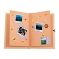 thumbnail image 3 of Handmade Kraft Paper Accordion Scrapbook Album Stretchable Folding Photo Frame Memory Book for Adventure Travel Niu Card, 3 of 7
