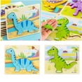 thumbnail image 1 of Rompecabezas de dinosaurios Hugo rompecabezas de dinosaurios de 2 piezas para niños pequeños, 1 of 10
