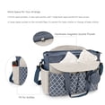 thumbnail image 3 of SPEKSEE Diaper Bag Tote for Mom, Large Multi-Function Travel Nappy Bag with Adjustable Shoulder Strap, 3 of 8
