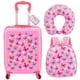 thumbnail image 1 of Set de equipaje Sanwuta Kids, mochila, maleta, 4 unidades, con forma de mariposa, 1 of 7