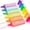 Pastel, variant on Ashton and Wright - ElectroLine Classic Highlighter Marker Pens - Pastel Colors - Pack of 6