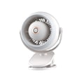 thumbnail image 2 of Ventilador con clip de luz Ventilador turbo Ajuste de tres velocidades Rotación Recargable por USB Portátil Silencioso Pequeño Ventilador Redondo Clip de Escritorio Pequeño Ventilador Akmoler, 2 of 9
