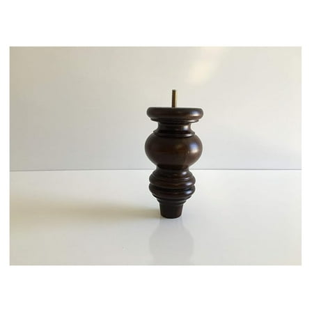 6" Wooden Turned Tapered Furniture Leg (Set of 4)